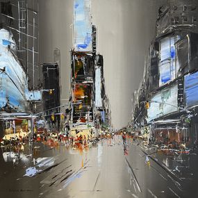 Gemälde, Time square, Patrick Rousseau