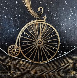 Peinture, Night trip, Kristiana Georgieva