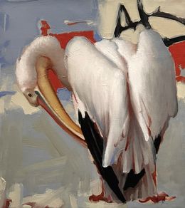 Peinture, A Pelican, Michael Rapoport