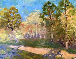 Gemälde, Forest smell, Peter Tovpev