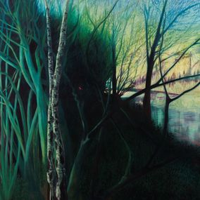 Gemälde, Holly Grove Shelters the Nightingale, Riga Forbes