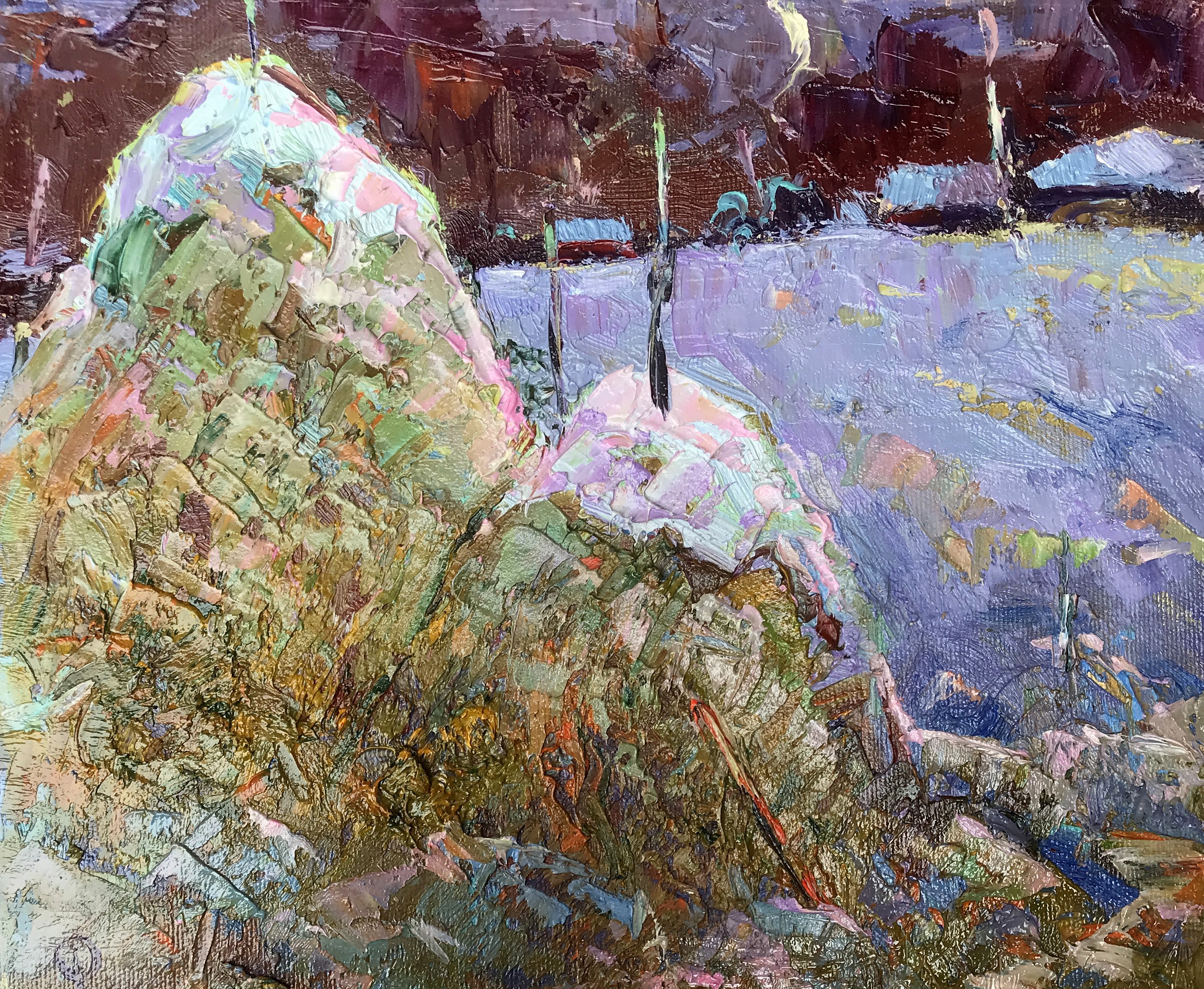 Oksana Ivanyuk, Moonlit night Oksana Ivanyuk, Moonlit night