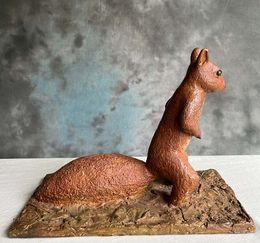 Sculpture, A l’affût / On the lookout, Sylvie Gaudissart