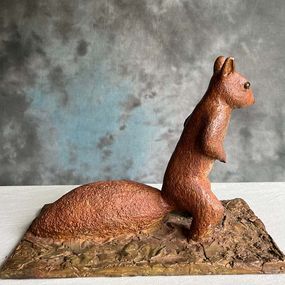 Sculpture, A l’affût / On the lookout, Sylvie Gaudissart