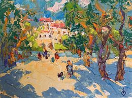 Painting, In the shadow of a city park, Ivanyuk Oleksiy