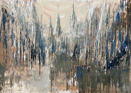 Painting, Abstrait gothique, Frank De Blok
