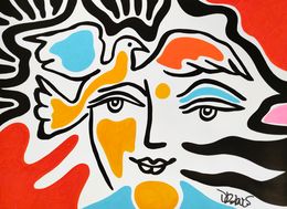 Painting, Dreaming (a tribute to Picasso), Dr. Love