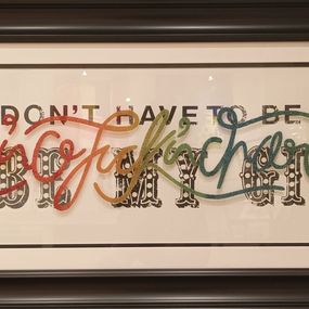 Print, You don't have to be Rich to be my Girl, Courty
