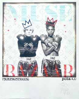 Print, Edition sur papier Basquiat et Andy 730201900056 N°15/50, Pola 4.0