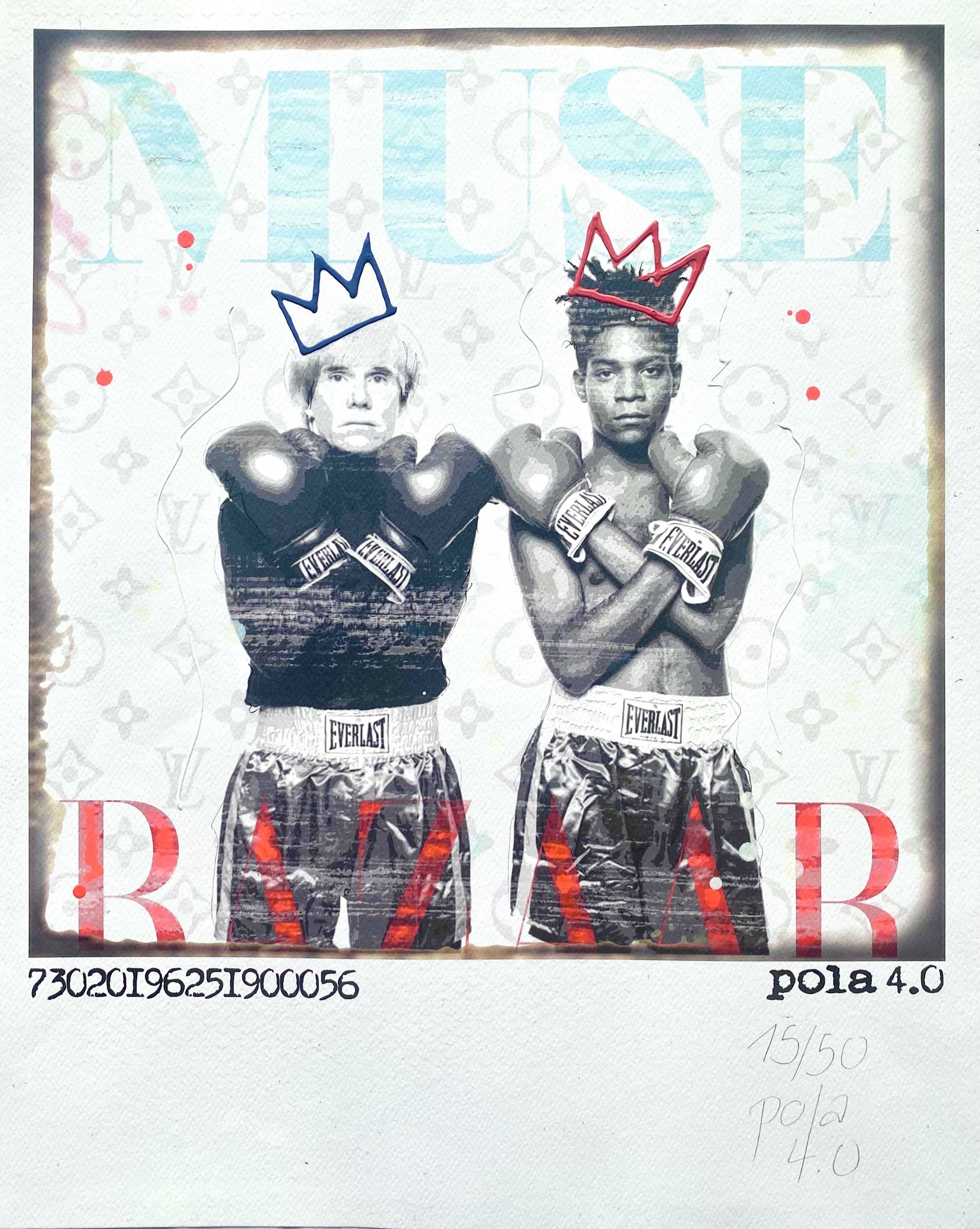 Pola 4.0, Edition sur papier Basquiat et Andy 730201900056 N°15/50 Pola 4.0, Edition sur papier Basquiat et Andy 730201900056 N°15/50