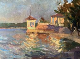 Gemälde, Seaport, Peter Tovpev