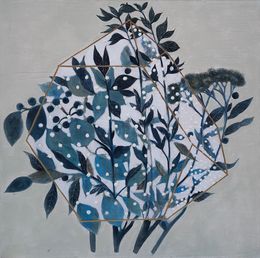 Peinture, Floral Geometry III, Karenina Fabrizzi