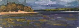 Gemälde, Dark clouds, Peter Tovpev