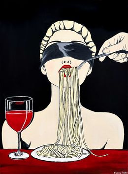 Painting, A Taste of Trust, Kristina Mallen