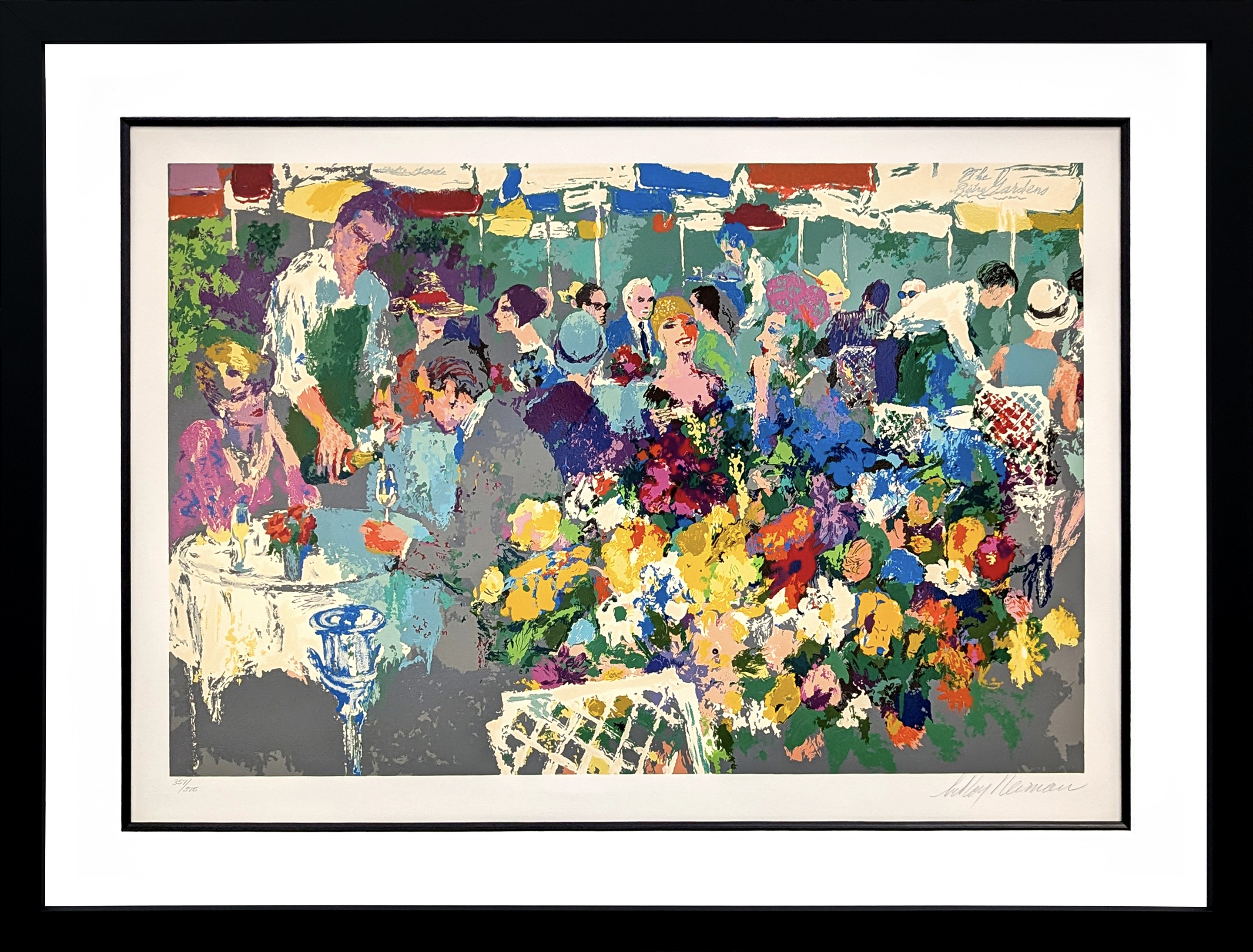 LeRoy Neiman, Bistro Garden LeRoy Neiman, Bistro Garden