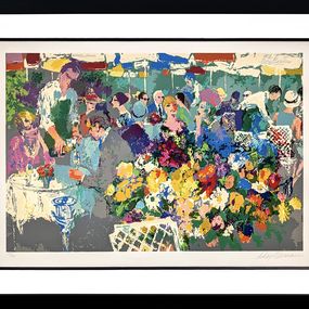 Print, Bistro Garden, LeRoy Neiman