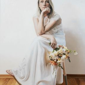Painting, Late Bloomer, Mary Brown