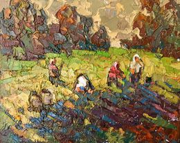 Painting, Village days, Ivanyuk Oleksiy