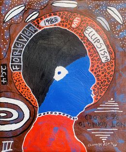 Peinture, Ellipsism - 21st Century, Contemporary, Abstract, Miniature, Emotions, Colors, Olumide Ajayi