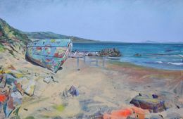 Peinture, Llar (Punta paloma, Tarifa, Cádiz), David Casals
