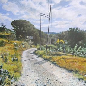 Gemälde, Estiu al camí (Garriguella, Alt Empordà), David Casals