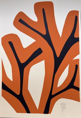 Édition, Corail orange et noir, Valérie Le Roux