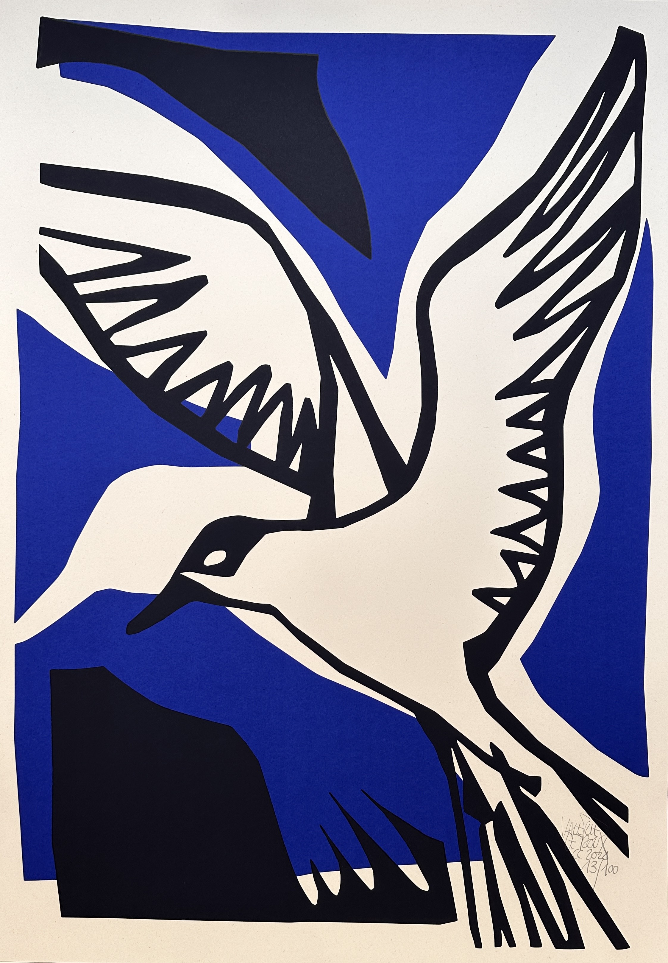 Valérie Le Roux, Mouette bleue Valérie Le Roux, Mouette bleue