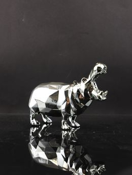 Design, Roaring Hippo Spirit (Silver edition), Richard Orlinski