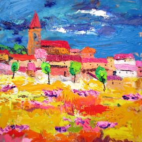 Gemälde, Primavera, Saldaña Julio