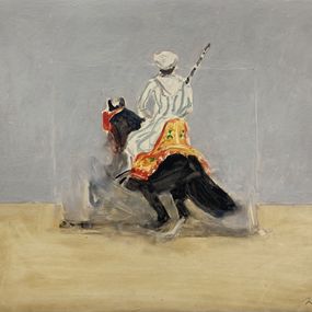 Gemälde, Cavalier du Maroc, Antoine De La Boulaye