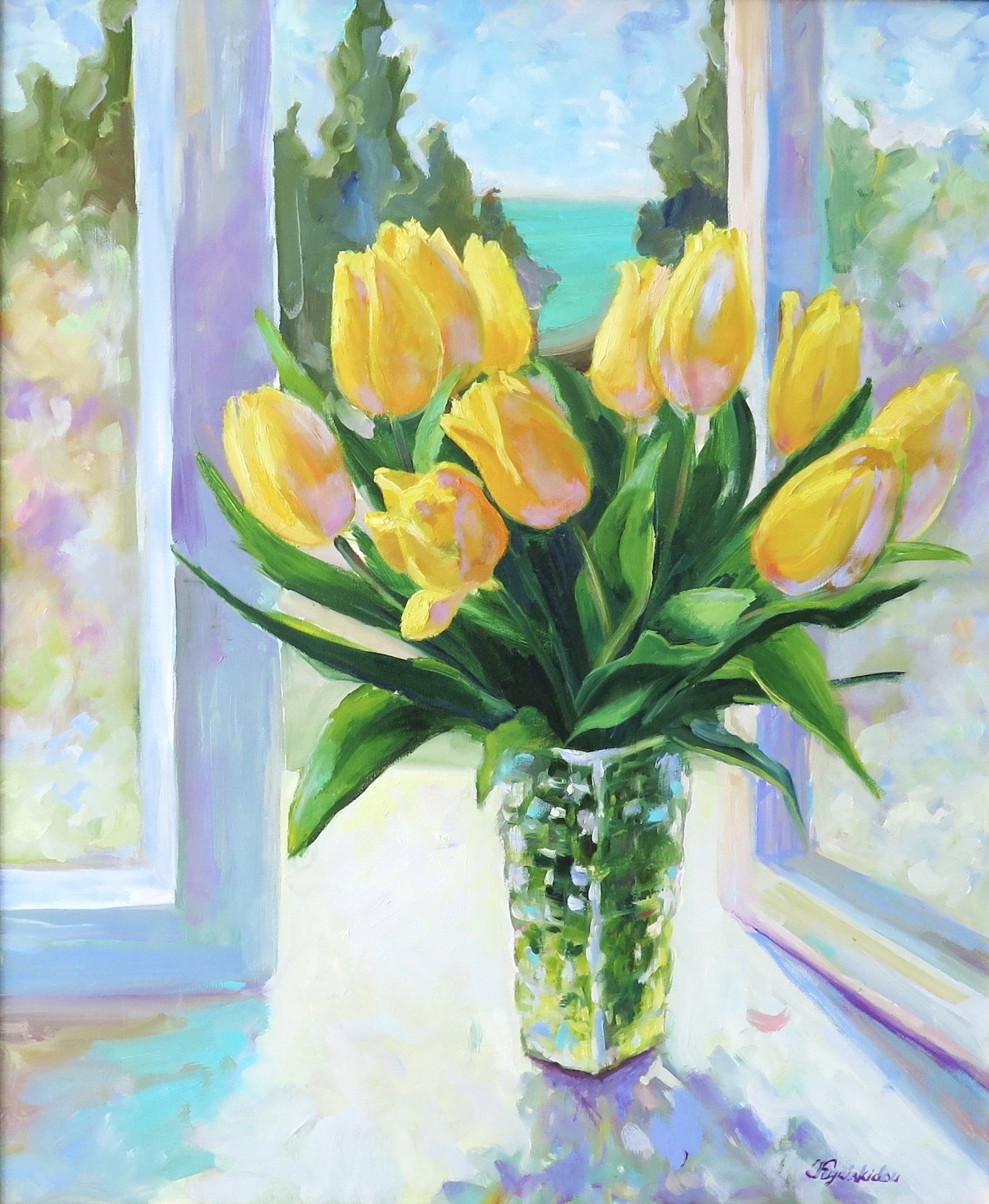 Tatiana Kyriakidou, Yellow tullips Tatiana Kyriakidou, Yellow tullips