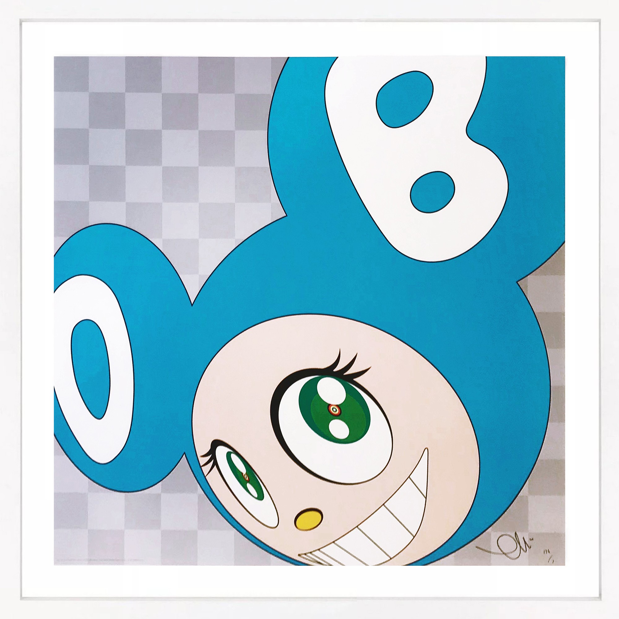 Takashi Murakami, And Then. . . (Aqua Blue) Takashi Murakami, And Then. . . (Aqua Blue)