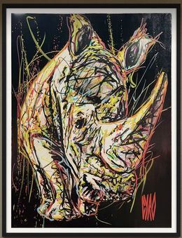 Gemälde, Rhino, Cyro