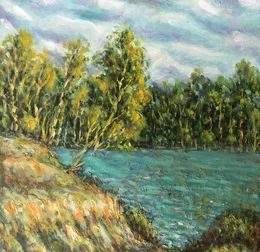 Painting, On Psla, Shapoval Ivan