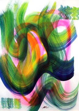 Painting, Wave of life (series Colors of the Wind #1), Menkiv Anatoliy