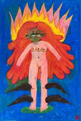 Dessin, Patways to bliss 9, Alina Papazova
