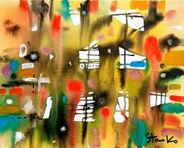 Painting, Summer rain-I, Stanislav Bojankov
