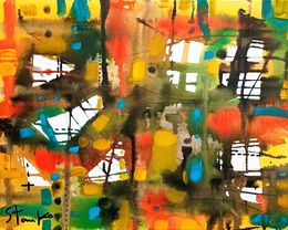 Painting, Summer rain-II, Stanislav Bojankov