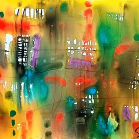 Gemälde, Summer rain-IV, Stanislav Bojankov