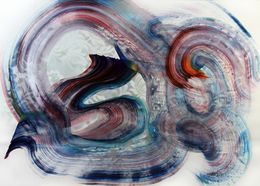 Painting, Ripple (series Dialogue that didn't exist #4), Menkiv Anatoliy