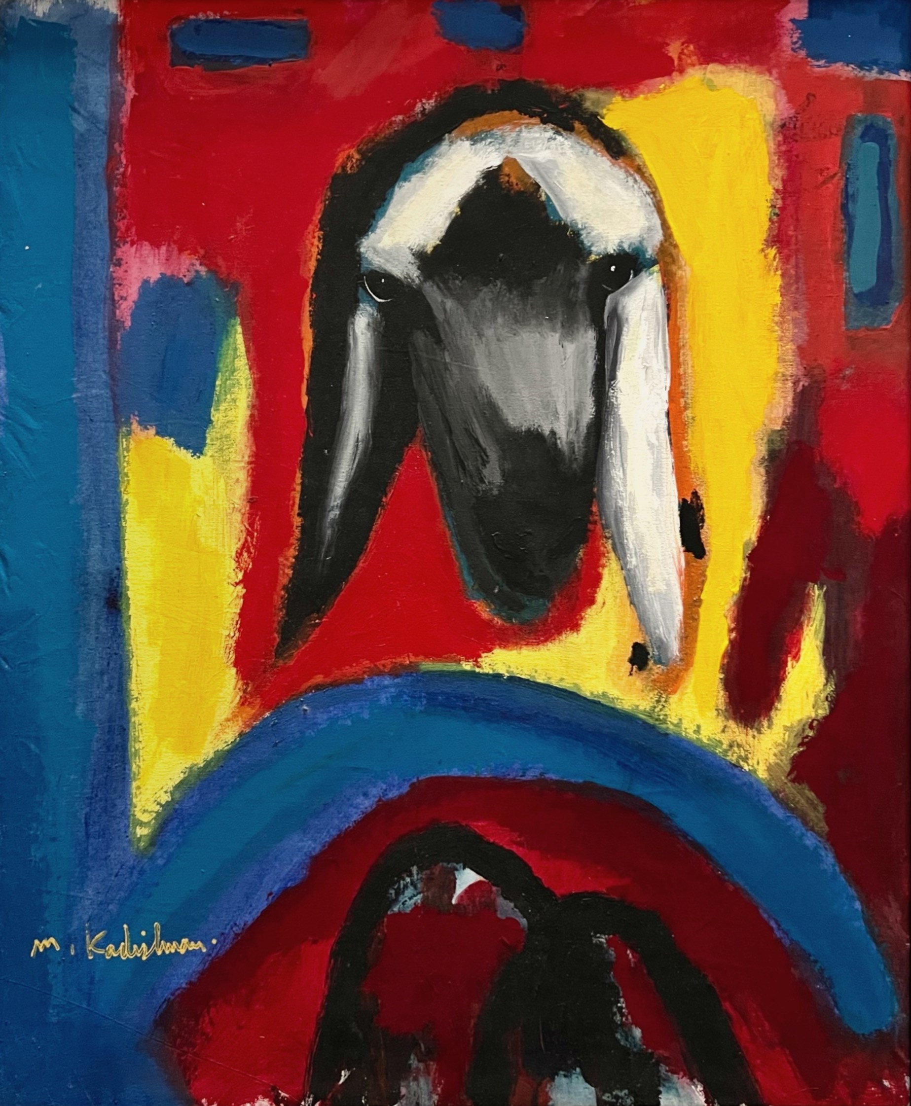 Menashe Kadishman, Black Sheep Menashe Kadishman, Black Sheep