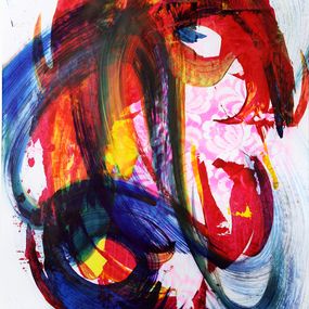 Peinture, Emotional flow (series Dialogue that didn't exist #10), Menkiv Anatoliy