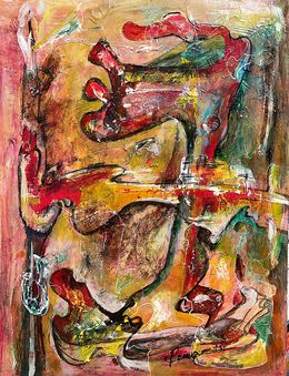 Painting, Dancing II, Kajazun (Kajo) Avetisyan