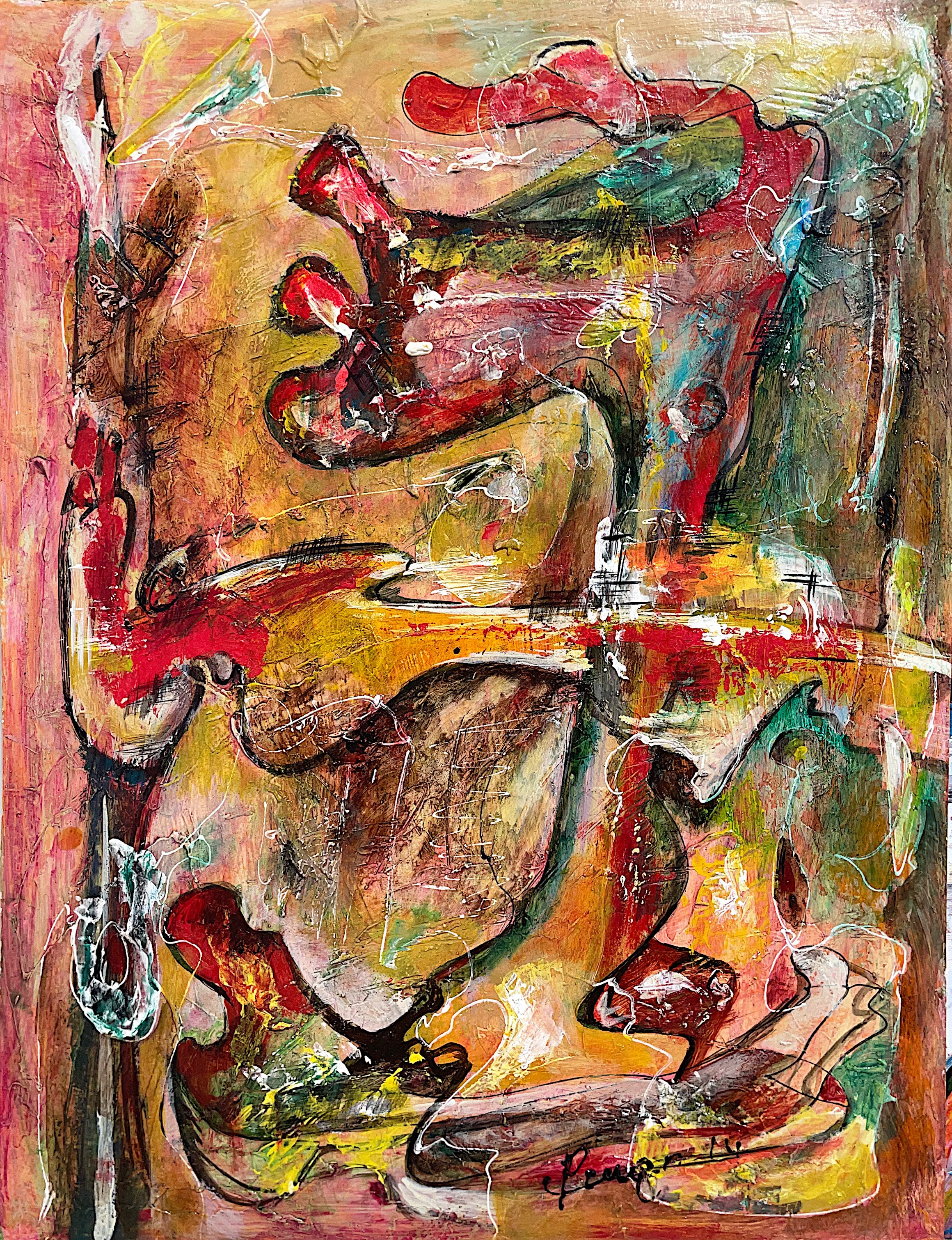 Kajazun (Kajo) Avetisyan, Dancing II Kajazun (Kajo) Avetisyan, Dancing II