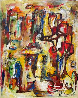 Painting, Dancing III, Kajazun (Kajo) Avetisyan