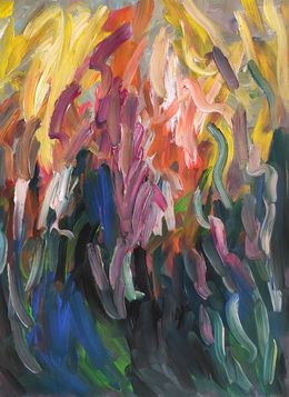 Painting, Floral vibrancy, Natalya Mougenot