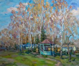 Gemälde, Country house, Kovalenko Ivan