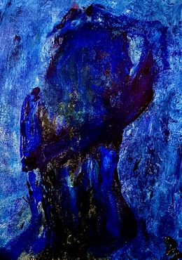 Painting, Femme bleu, Julien Danaux