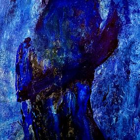 Gemälde, Femme bleu, Julien Danaux