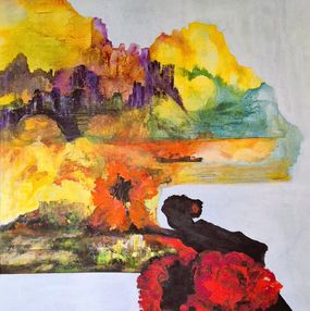 Peinture, Le Rouge et le Noir, Clara Crespin